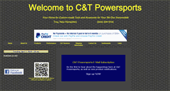 Desktop Screenshot of c-tpowersports.com