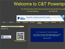 Tablet Screenshot of c-tpowersports.com